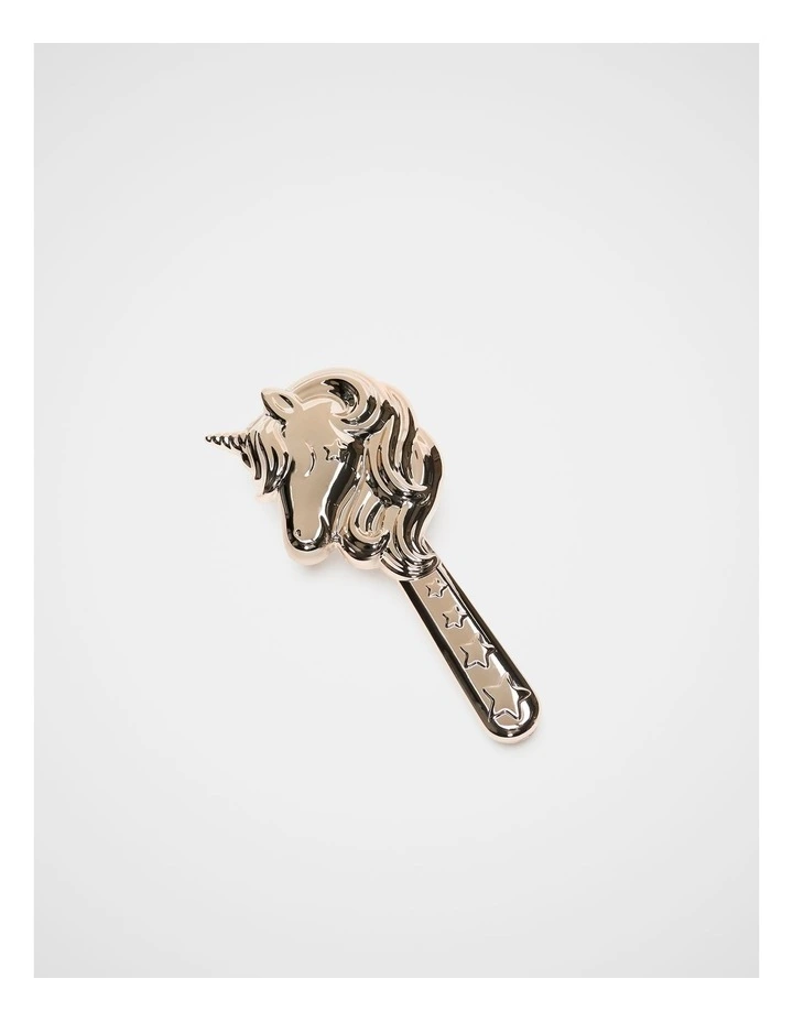 Large Unicorn Hair Brush image 1