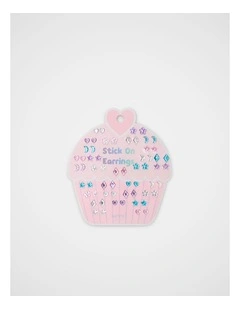 Cupcake Stick On Earrings