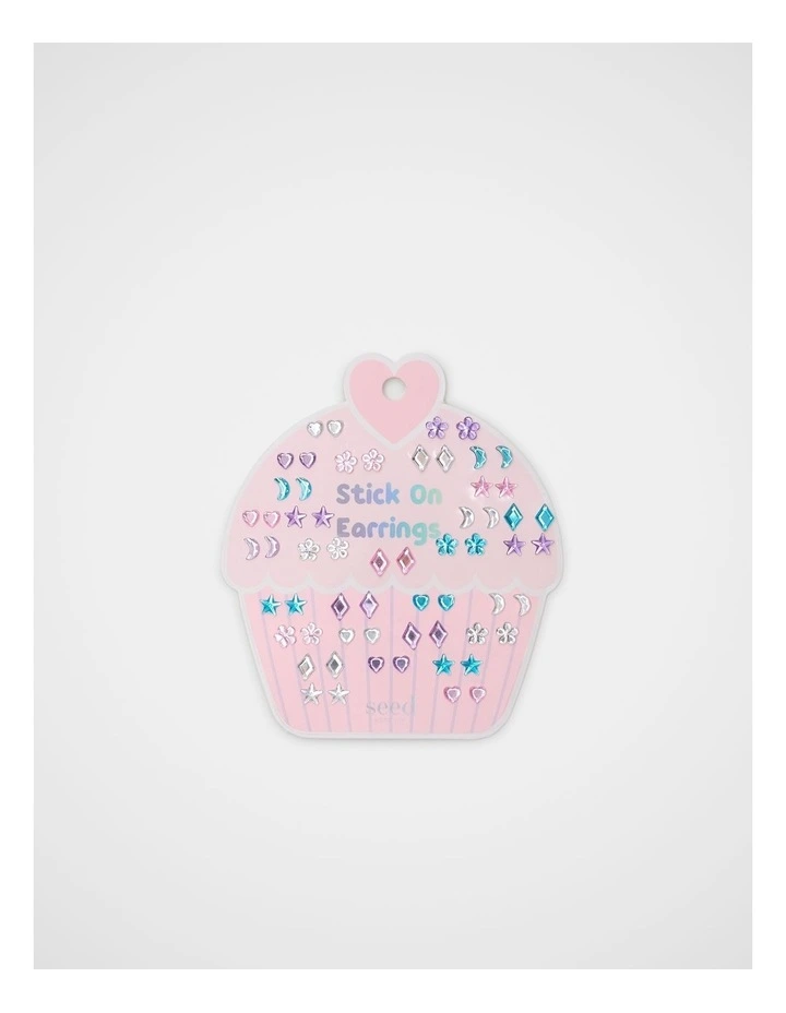 Cupcake Stick On Earrings image 1