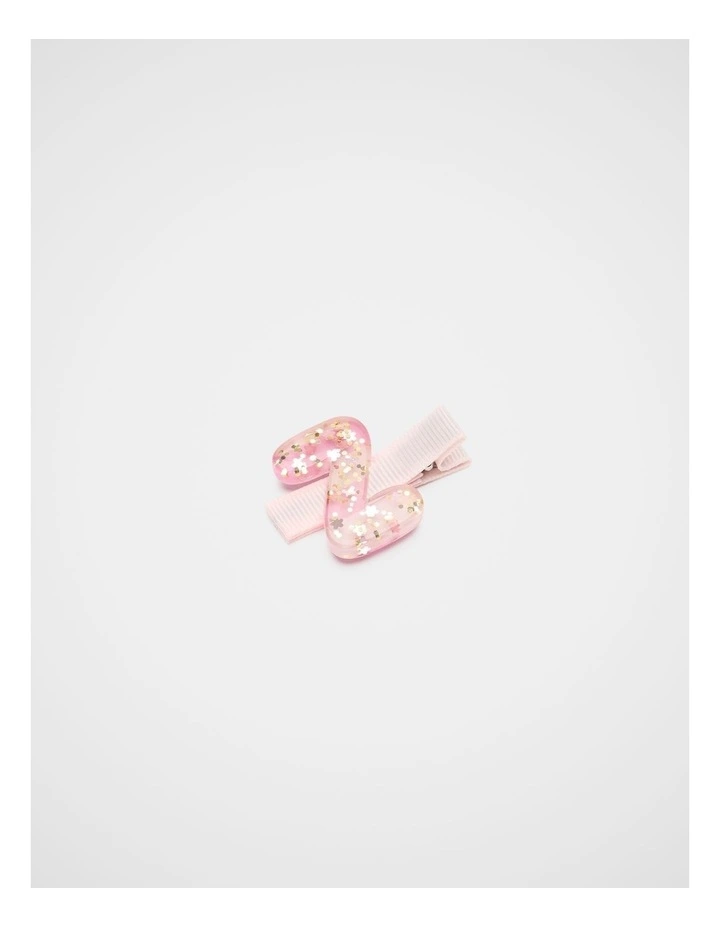 Initial Stripe Duck Clip image 1