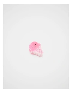 Ice Cream Claw Clip in Candy Pink