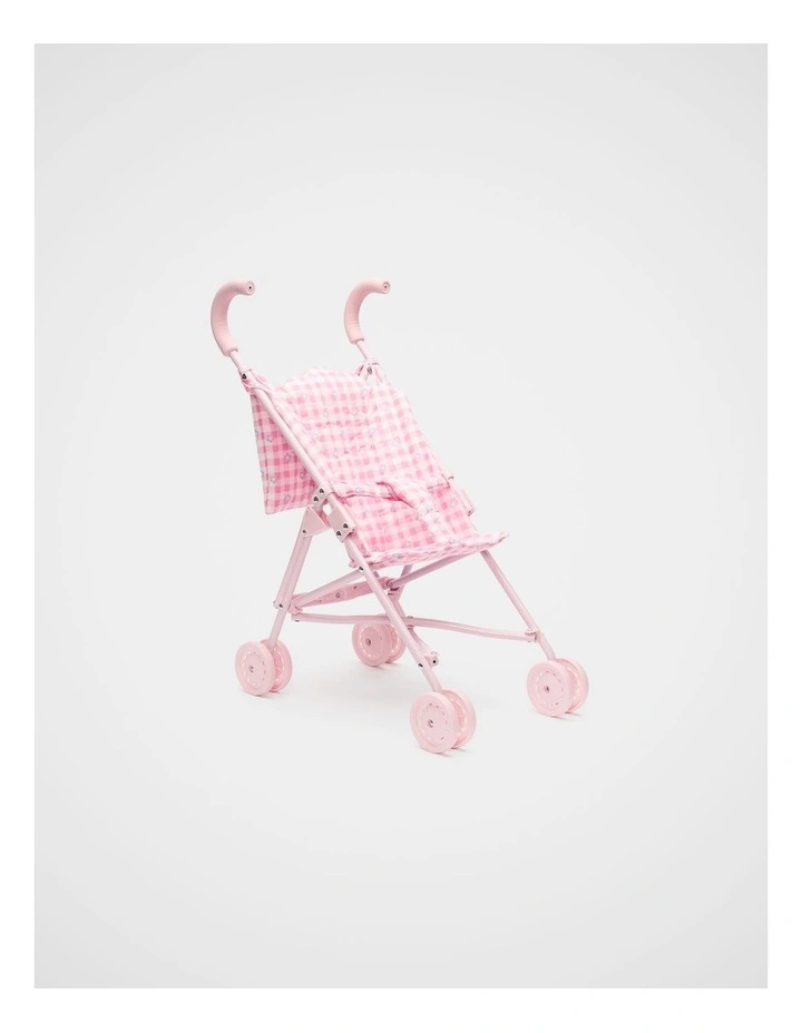 Gingham Doll Pram image 1