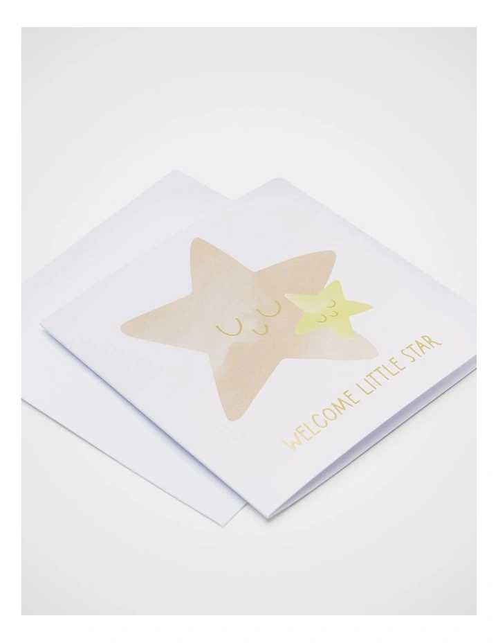 Welcome Little Star Card image 2