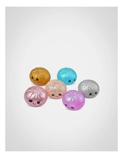 Dumpling Squishy in Pink Multi