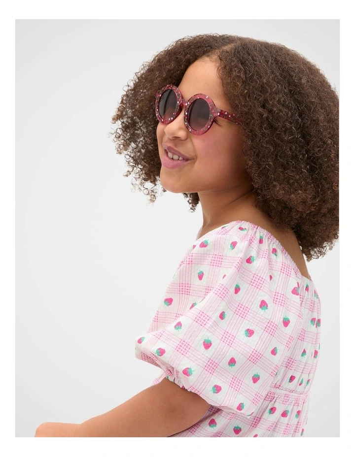 Child Cherry Sunglasses in Multi image 2
