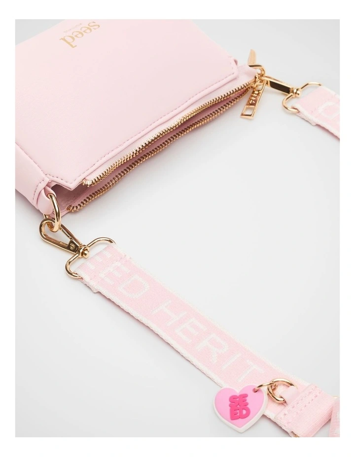 Silicone Charm Hybrid Bag in Pink Lemonade image 4