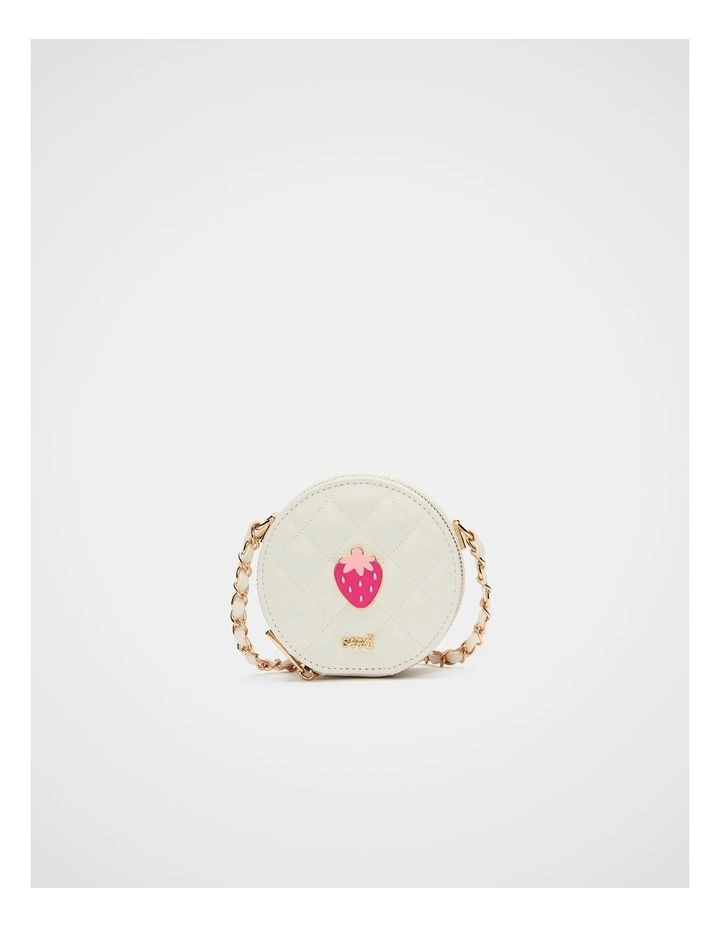 Mini Strawberry Bag in Classic Cream image 1
