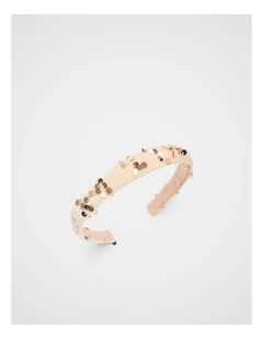 Sequin Headband in Neutral