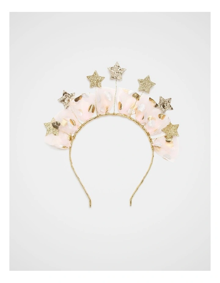 Star Tulle Headband in Multi image 1