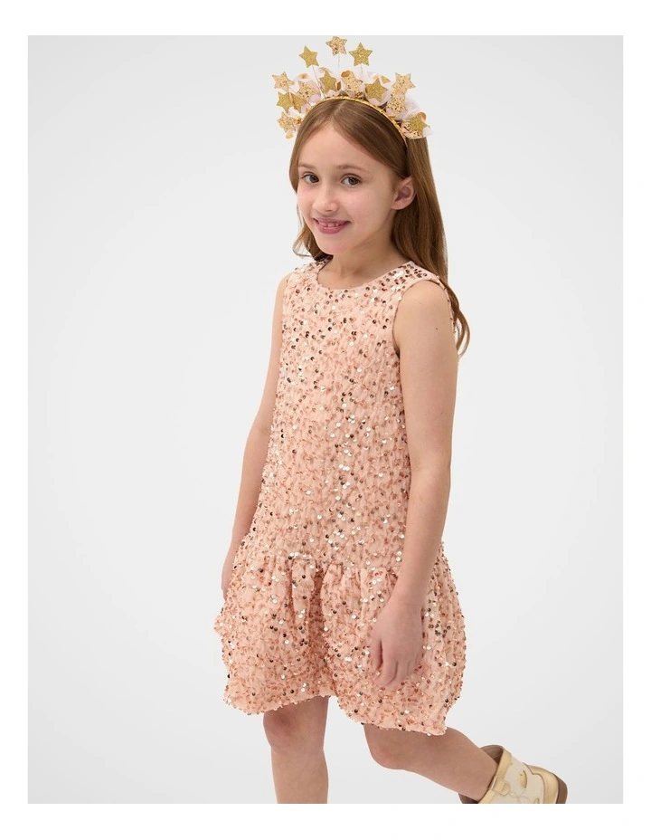 Star Tulle Headband in Multi image 2