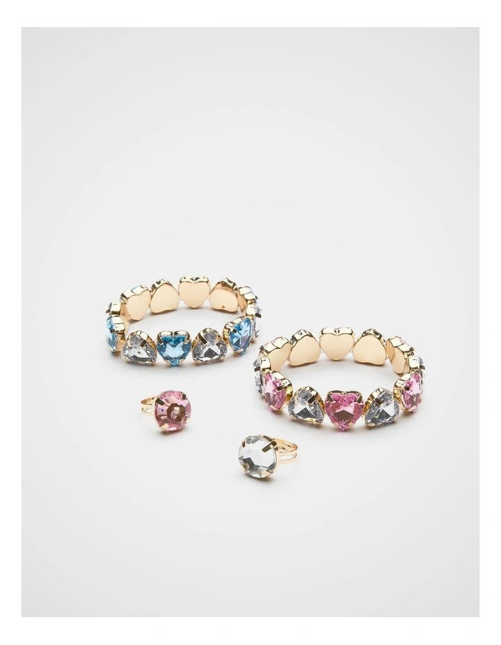 Dress Up Bracelet Set in Multi image 2