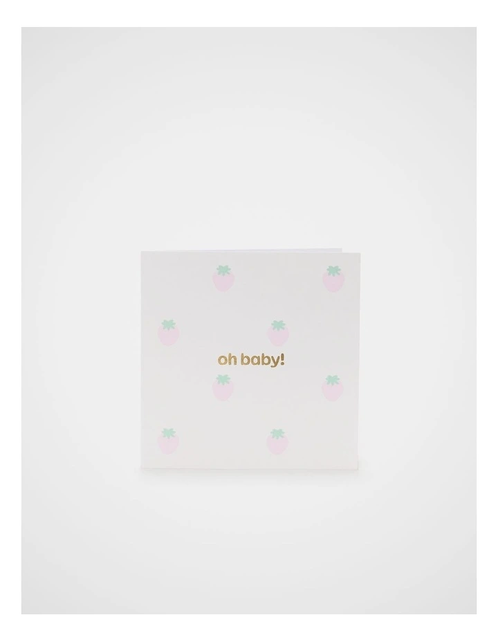 Oh Baby Strawberry Card image 1