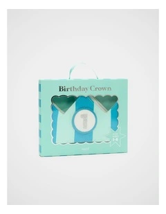 Birthday Crown in Blue Multi