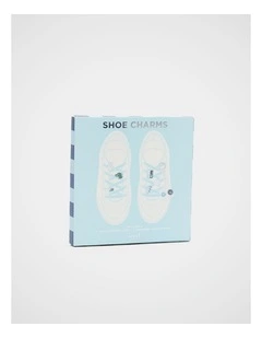 Shoe Charms in Blue Multi