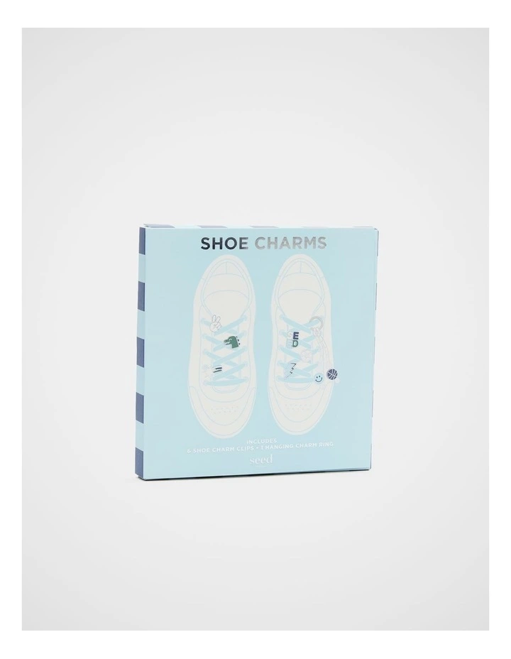 Shoe Charms in Blue Multi image 1