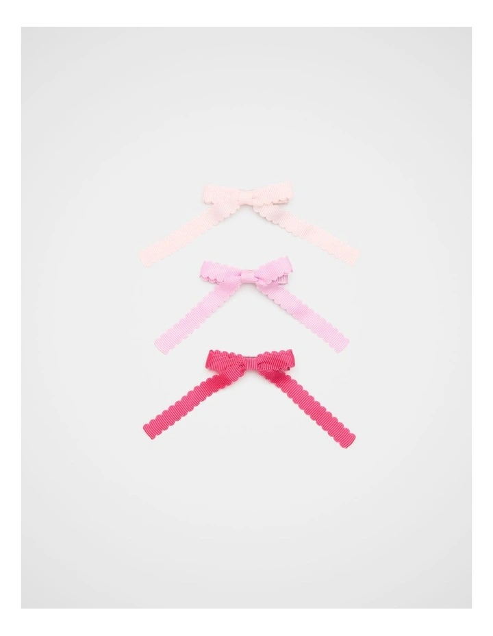 Grosgrain Scallop Bow Multi Pack image 1