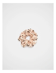 Sequin Scrunchie in Neutral