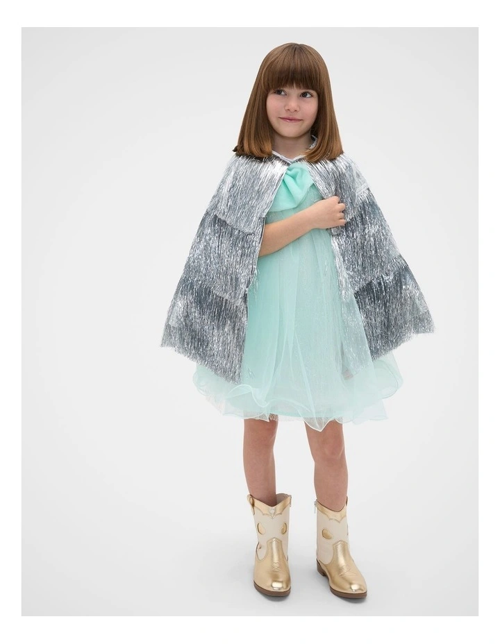 Disco Cape in Silver image 2