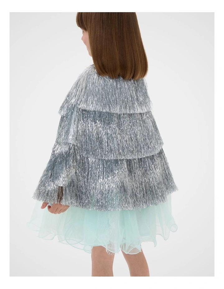Disco Cape in Silver image 3