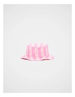 Baby Swim Hat in Candy Pink Stripe