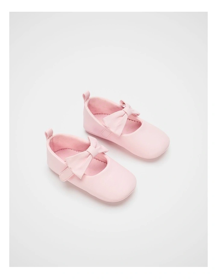 Mini Bow Strap Ballet in Pink Lemonade image 2