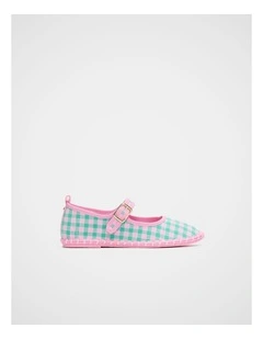 Mary Jane Espadrille in Mint
