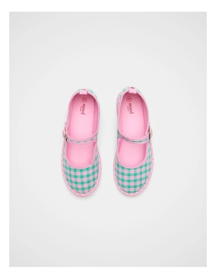 Mary Jane Espadrille in Mint image 3