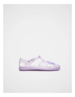 Cage Jelly Sandal in Lilac