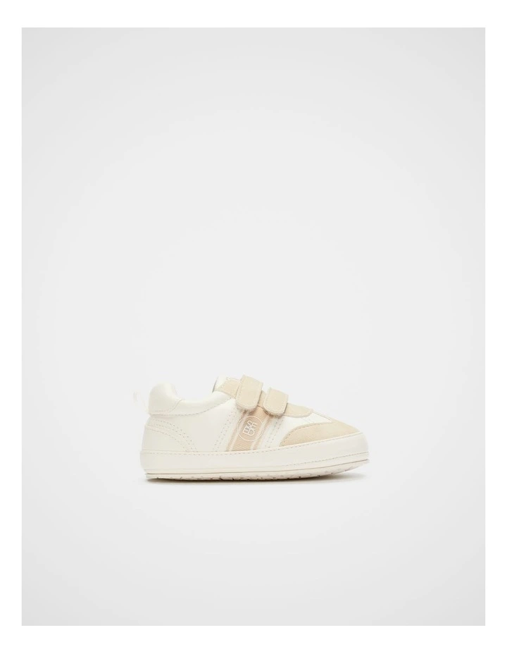 Mini Stripe Sneaker in Classic Cream image 1