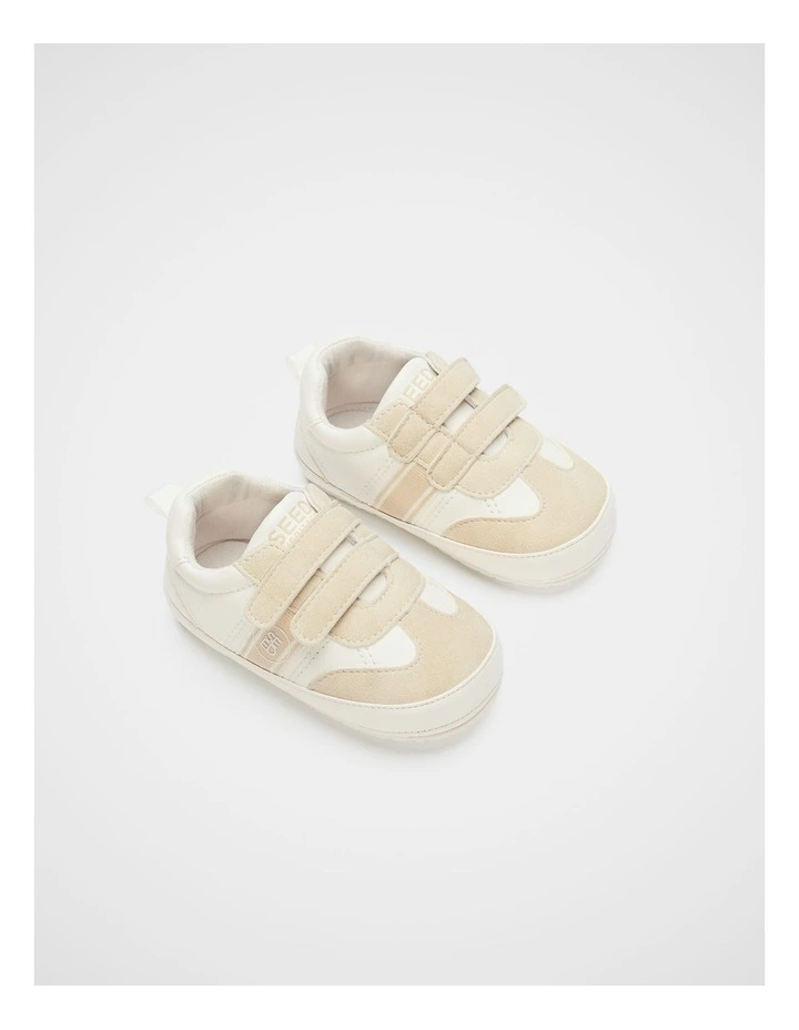 Mini Stripe Sneaker in Classic Cream image 2