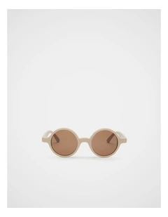 Baby Round Sunglasses in Sand