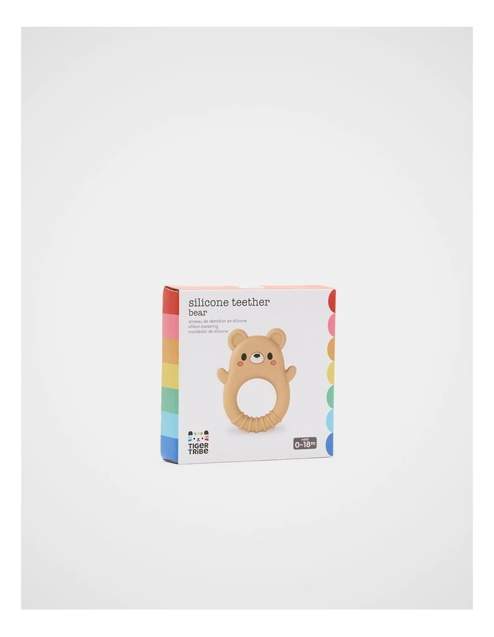 Tiger Tribe Silicone Teether Bear image 2