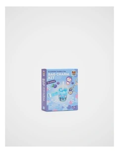 Tiger Tribe Bag Charm Kit Blueberry Bubble Tea