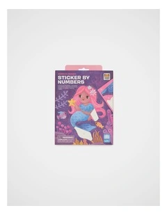 Tiger Tribe Sticker By Numbers Mermaids