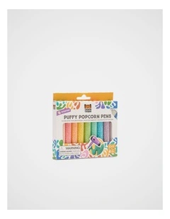 Tiger Tribe Puffy Popcorn Pens