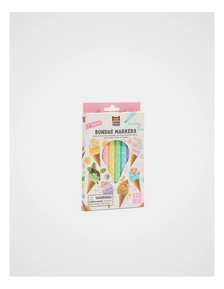 Tiger Tribe Scented Sundae Markers image 1