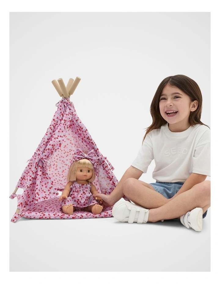 Mini Toy Tent in Ditsy Floral image 2