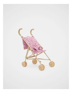 Doll Pram in Ditsy Floral