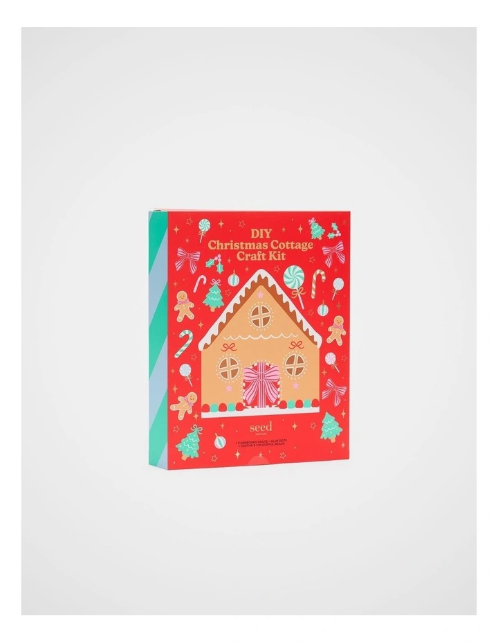 Christmas Cottage Craft Kit in Multi image 1