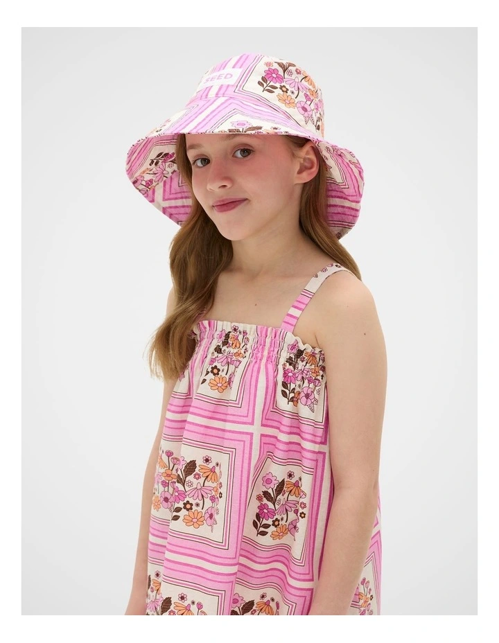 Scarf Print Hat image 2