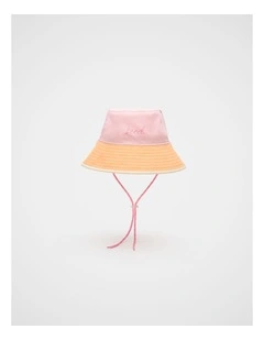 Colourblock Fold Up Hat