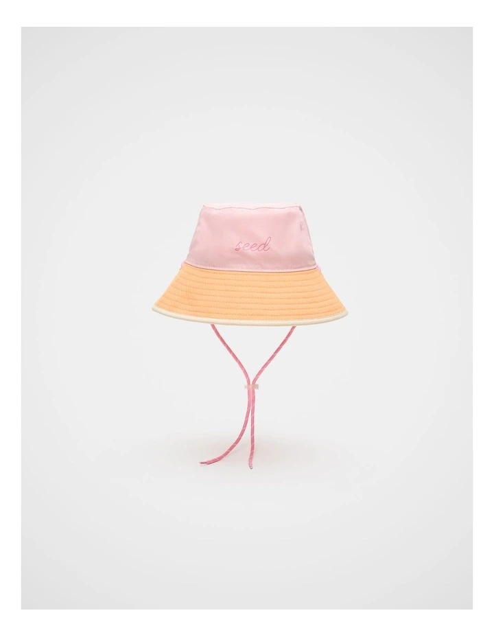 Colourblock Fold Up Hat image 1