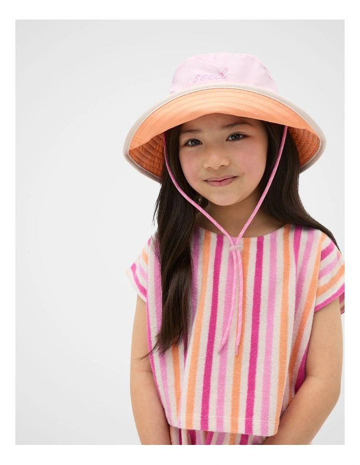 Colourblock Fold Up Hat image 2