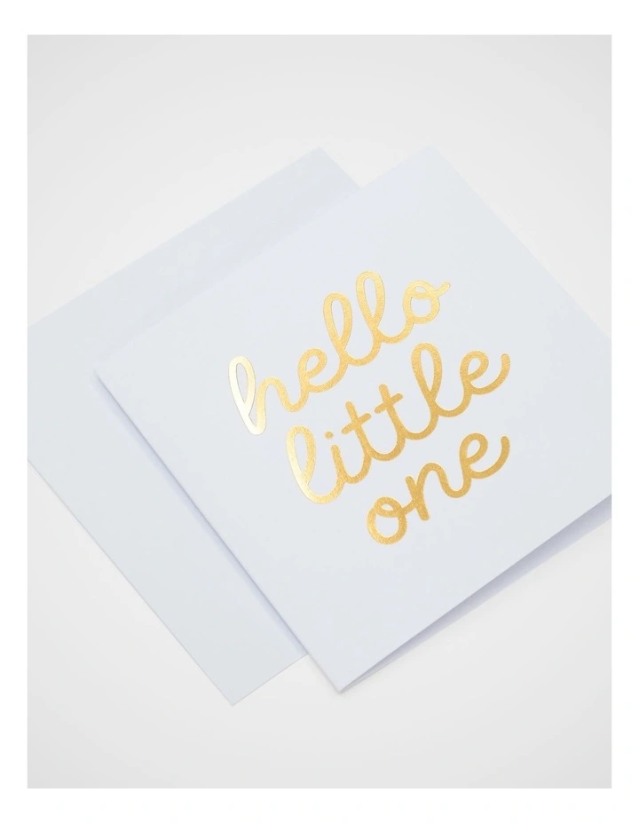 Hello Little One Gold Card image 2