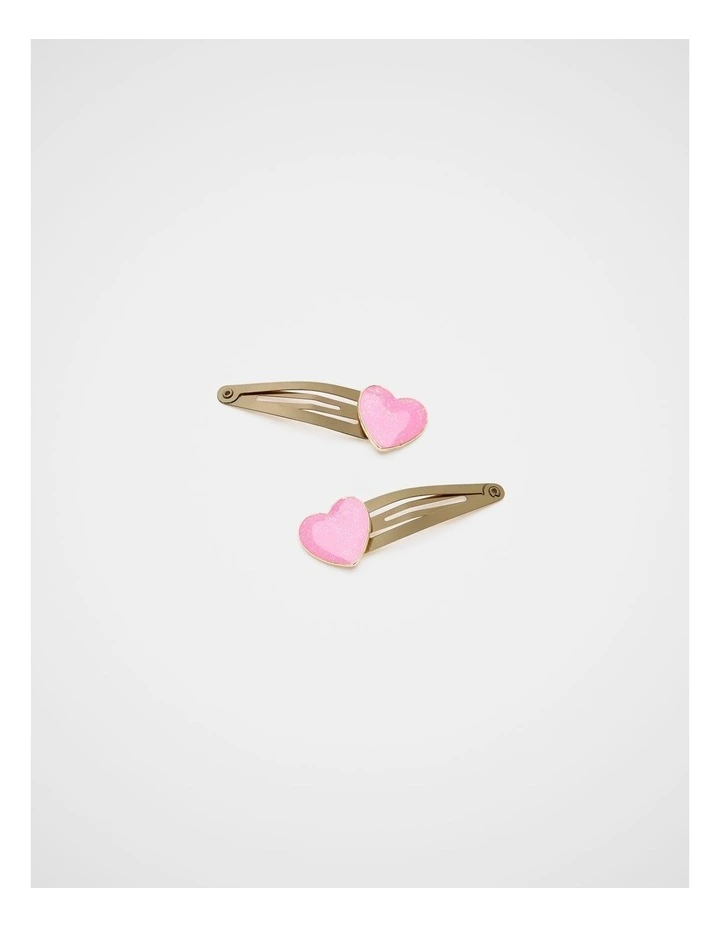 Enamel Heart Snaps image 1
