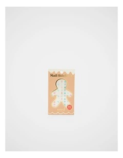 Gingerbread Nail Stickers