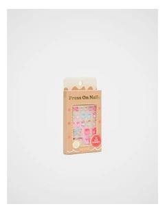 Gingerbread Press On Nails