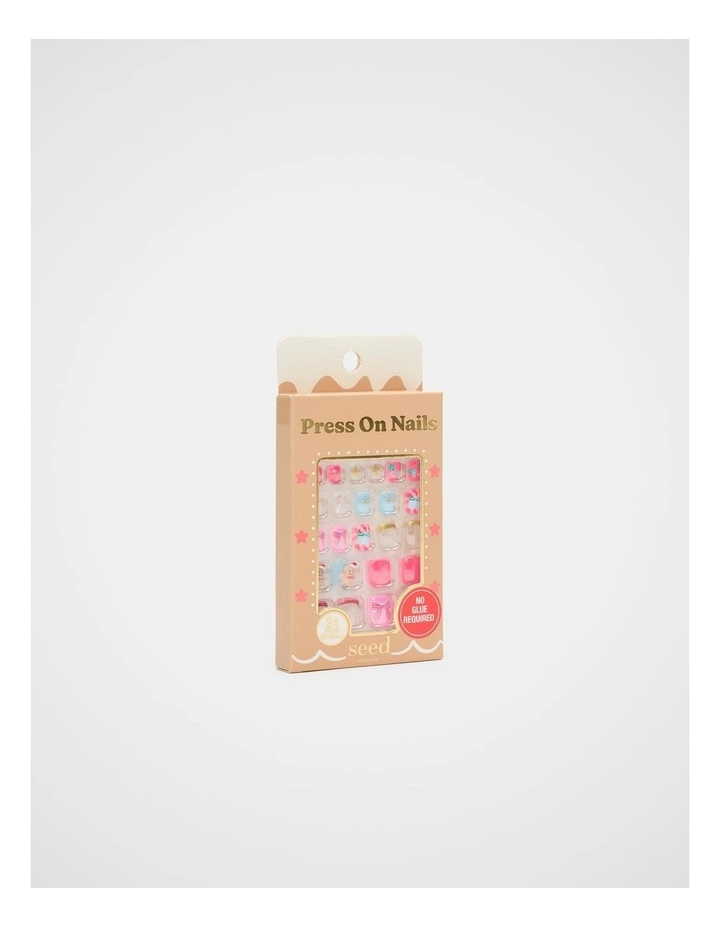 Gingerbread Press On Nails image 1