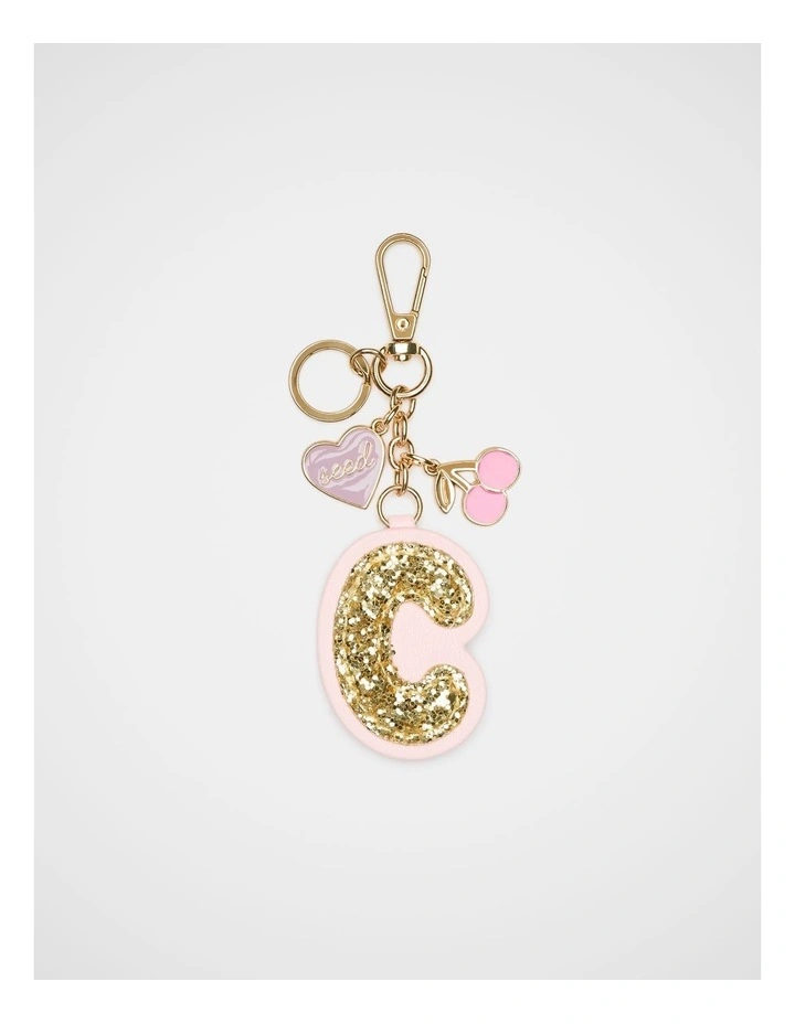 Charm Initial Keyring image 1