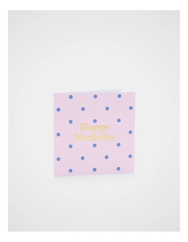 Happy Birthday Spot Card in Multi image 1